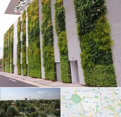 دیوار سبز در منطقه 16 تهران 