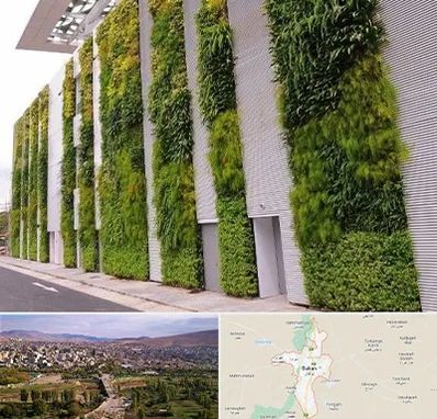 دیوار سبز در بوکان