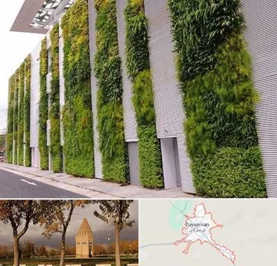 دیوار سبز در تویسرکان