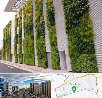 دیوار سبز در سعادت آباد 