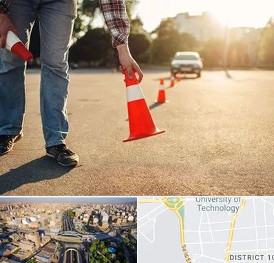 آموزشگاه تعلیم رانندگی در استاد معین 