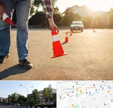 آموزشگاه تعلیم رانندگی در میدان کاج 