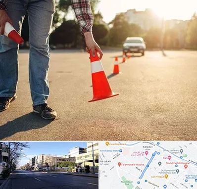 آموزشگاه تعلیم رانندگی در خیابان ملاصدرا شیراز 