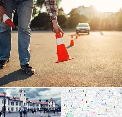 آموزشگاه تعلیم رانندگی در میدان شهرداری رشت 