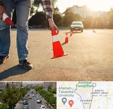 آموزشگاه تعلیم رانندگی در شهران 