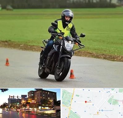 آموزشگاه رانندگی موتورسیکلت در بلوار سجاد مشهد 