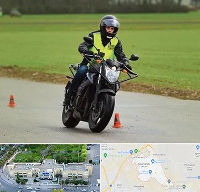 آموزشگاه رانندگی موتورسیکلت در نسیم شهر