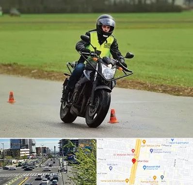 آموزشگاه رانندگی موتورسیکلت در ستاری 