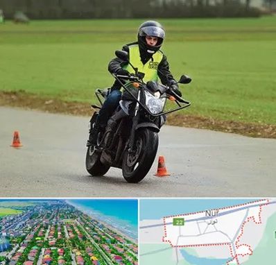 آموزشگاه رانندگی موتورسیکلت در نور