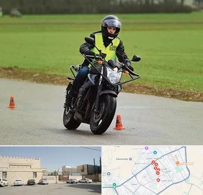 آموزشگاه رانندگی موتورسیکلت در نواب اسلامشهر
