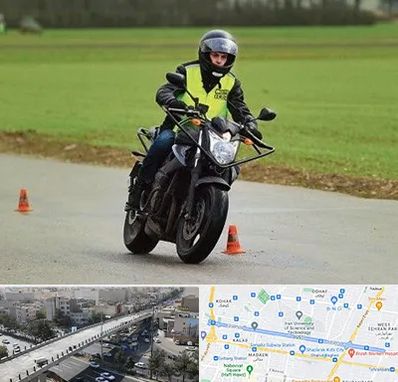 آموزشگاه رانندگی موتورسیکلت در فرجام 