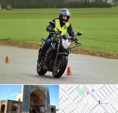 آموزشگاه رانندگی موتورسیکلت در مصلی مشهد