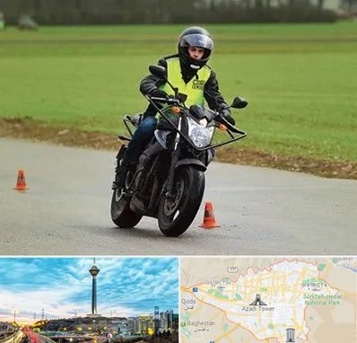 آموزشگاه رانندگی موتورسیکلت در تهران