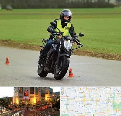 آموزشگاه رانندگی موتورسیکلت در جنت آباد تهران 