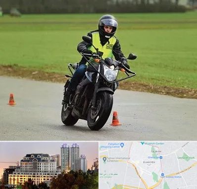 آموزشگاه رانندگی موتورسیکلت در فرشته 
