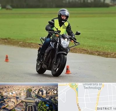 آموزشگاه رانندگی موتورسیکلت در استاد معین 