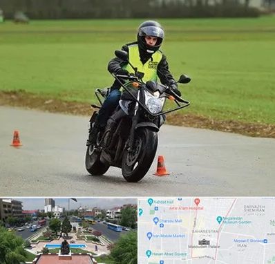 آموزشگاه رانندگی موتورسیکلت در بهارستان 