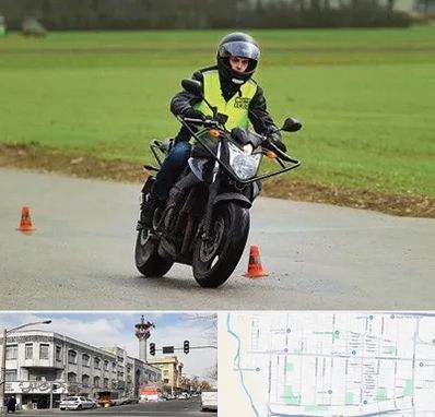 آموزشگاه رانندگی موتورسیکلت در 17شهریور