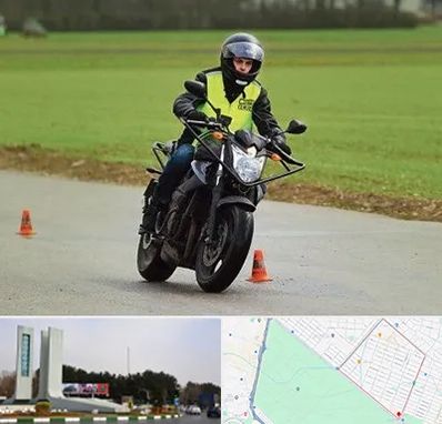 آموزشگاه رانندگی موتورسیکلت در بلوار فلسیطین مشهد