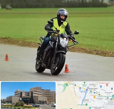 آموزشگاه رانندگی موتورسیکلت در صیاد شیرازی مشهد 