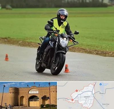 آموزشگاه رانندگی موتورسیکلت در ایرانشهر