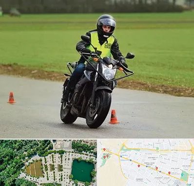 آموزشگاه رانندگی موتورسیکلت در وکیل آباد مشهد 