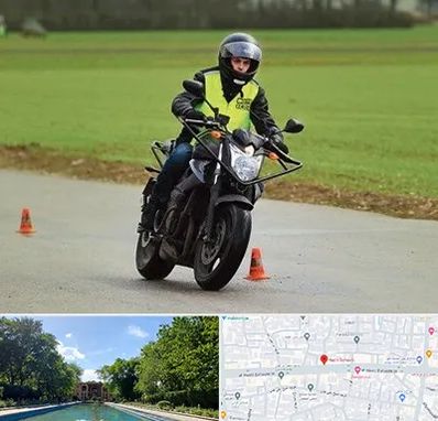 آموزشگاه رانندگی موتورسیکلت در هشت بهشت اصفهان 