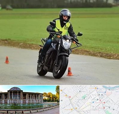 آموزشگاه رانندگی موتورسیکلت در عفیف آباد شیراز 