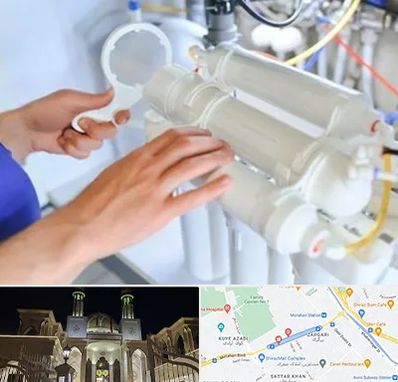 نصب دستگاه تصفیه آب در زرگری شیراز 