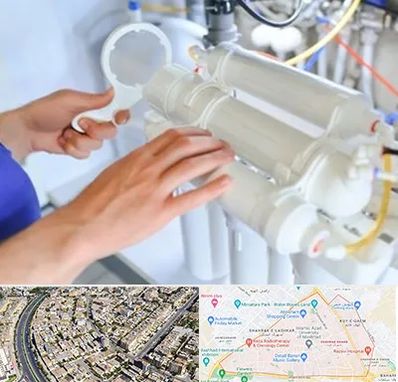 نصب دستگاه تصفیه آب در شهرک غرب مشهد 