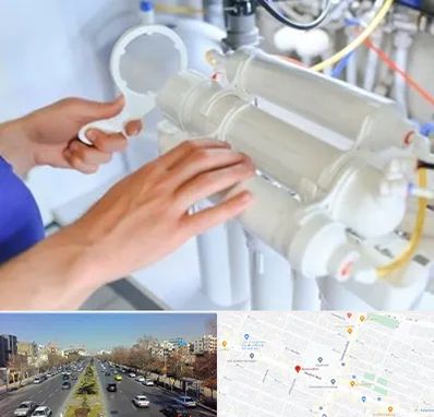 نصب دستگاه تصفیه آب در بلوار معلم مشهد 