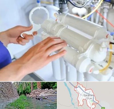 نصب دستگاه تصفیه آب در سراوان
