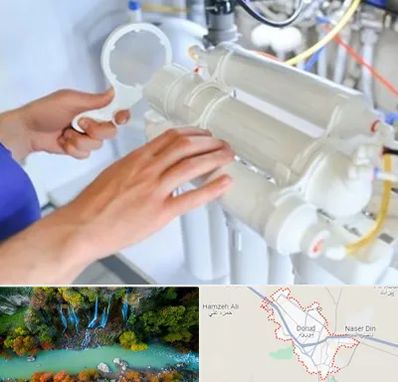 نصب دستگاه تصفیه آب در دورود