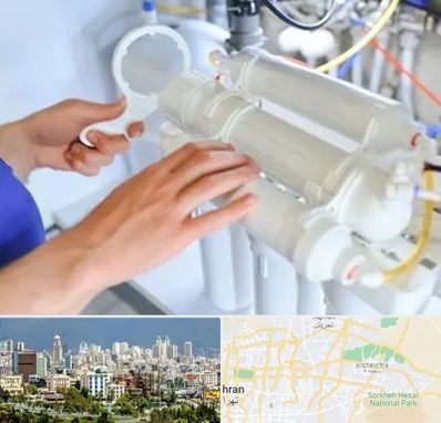 نصب دستگاه تصفیه آب در شرق تهران 