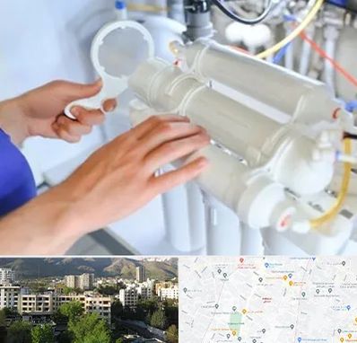 نصب دستگاه تصفیه آب در دیباجی 