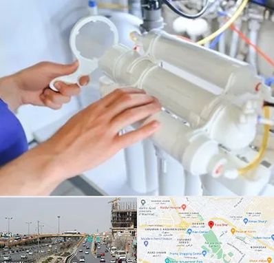 نصب دستگاه تصفیه آب در بلوار توس مشهد 