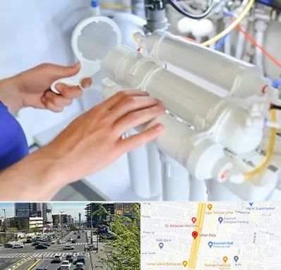 نصب دستگاه تصفیه آب در ستاری 