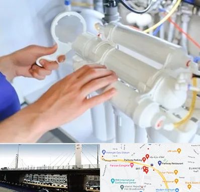 نصب دستگاه تصفیه آب در پارک وی 