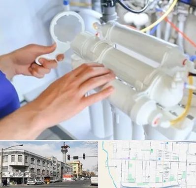 نصب دستگاه تصفیه آب در 17شهریور