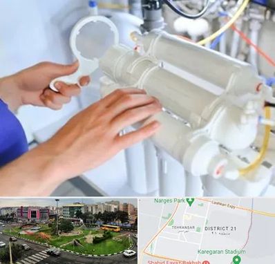 نصب دستگاه تصفیه آب در تهرانسر 