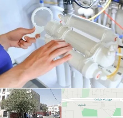 نصب دستگاه تصفیه آب در طرشت