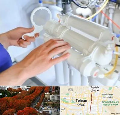 نصب دستگاه تصفیه آب در ولیعصر 