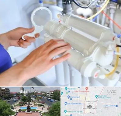 نصب دستگاه تصفیه آب در بهارستان 