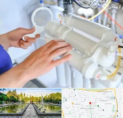 نصب دستگاه تصفیه آب در سرسبز 