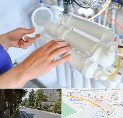 نصب دستگاه تصفیه آب در مهرویلا کرج 