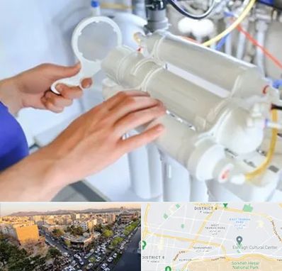 نصب دستگاه تصفیه آب در تهرانپارس 