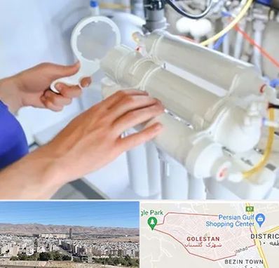 نصب دستگاه تصفیه آب در شهرک گلستان شیراز 