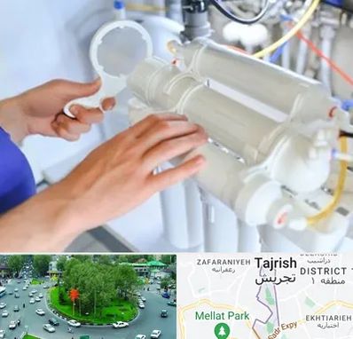 نصب دستگاه تصفیه آب در تجریش 