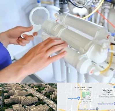 نصب دستگاه تصفیه آب در اکباتان 