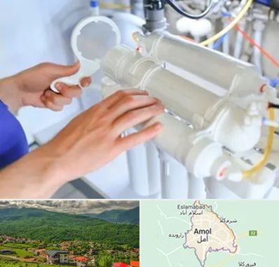 نصب دستگاه تصفیه آب در آمل